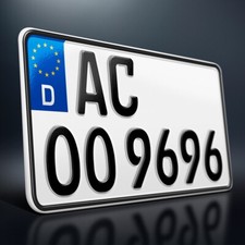 1 Kennzeichen | 255 x 130 mm |