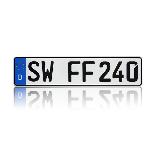 Kfz kennzeichen standard - 1,