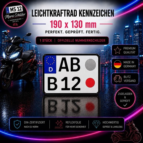 Kennzeichen schwarz - in, |